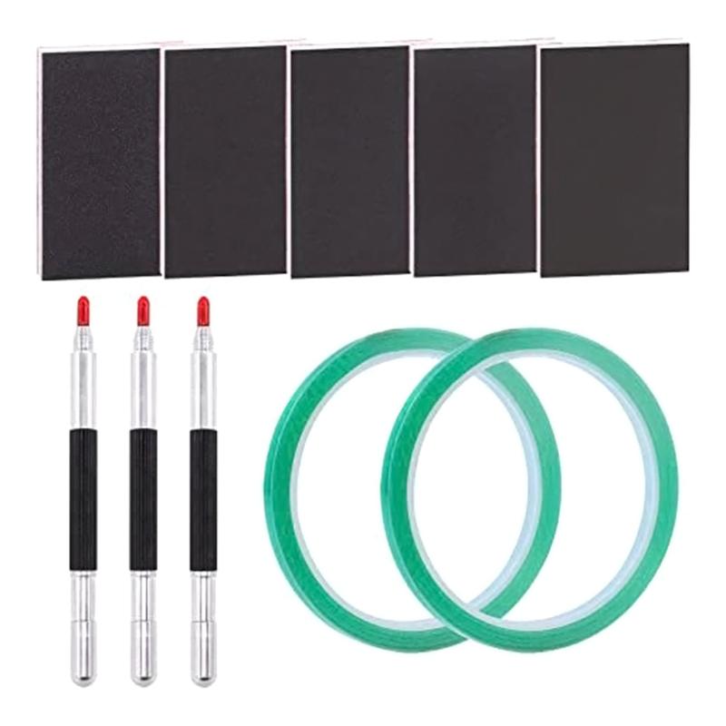 

10 Pcs Washable Scriber Marking Tool Crafts Model Tool Kit for Ideal for Making Accurate Lines on Hardened Materials 1