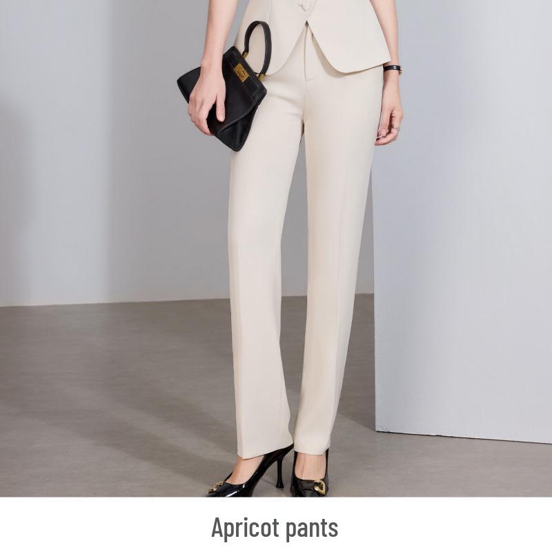 Elegant Women's Summer Suit: Professional Two-Piece Skirt Set for Salon Work