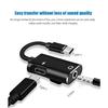 Clear Sound Type C to 3.5mm Adapter Female to Male Audio Converter Cable  Music Listening