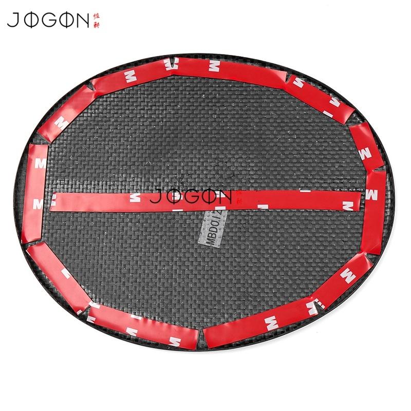 Carbon Fiber Exterior Car Rear Tank Fuel Oil Gas Cap Outlet Cover Trim Accessories For Mazda MX-5 MX5 Miata 2015-2024