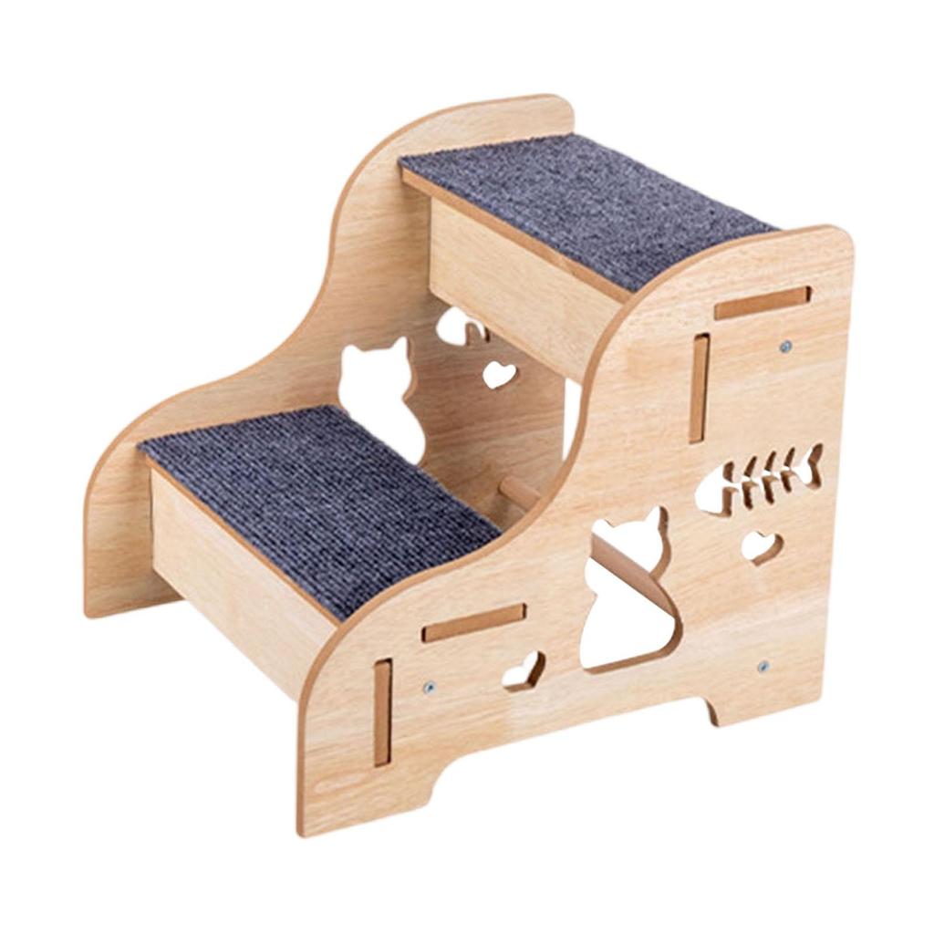 Small Dogs, Steps for Beds, Portable, Non-slip, Lightweight, Cats, Sofas And Older Dogs.