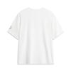 Li-Ning Printed Letter Round Neck Comfortable Breathable Short Sleeve T-Shirt Men T-Shirts Standard-White AHSUB25-2