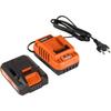 Taille-haie sans fil - POWERPLUS - 20 V - Lame de 515 mm - Epaisseur jusqu’à 15 mm - Poignée rotative