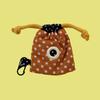 BURGERPIN BGP Dot Pumpkin Pouch