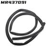 M63K-Rear Hood Weatherstrip Seal Strip MR437091 For Mitsubishi MONTERO V75,77W Long Wagon 2000-2006 Replacement Spare Parts