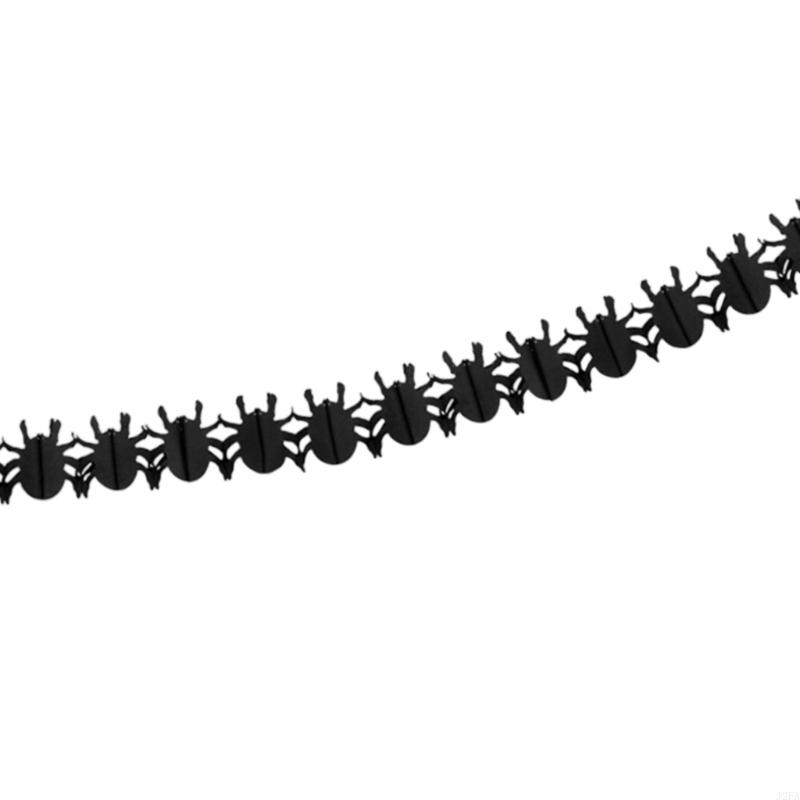 Halloween Themed Paper Chain Garlands Pumpkins/Spiders Shaped Party Decoration
