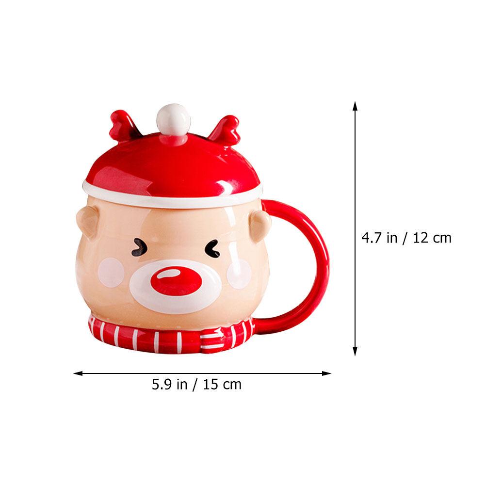 

Water Cup Christmas Gifts Mug Cartoon Ceramic Animal Mugs Lovely Coffee Cups other