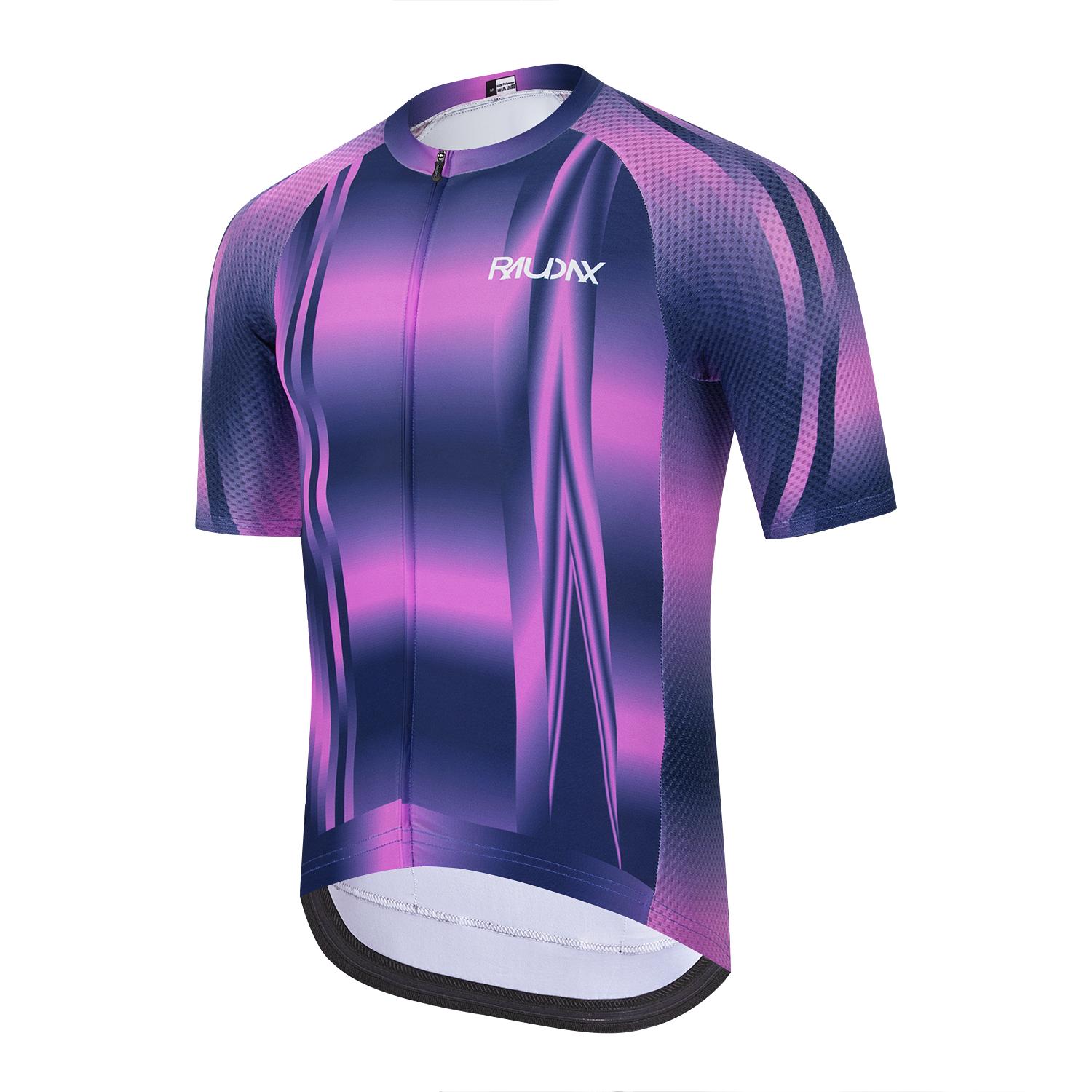 Unisex Ultralight Short Sleeve Cycling Jersey 2026 Summer Mtb Sports Team Bicycle Clothing Lightweight Jacket for Cycling S фиолетовый