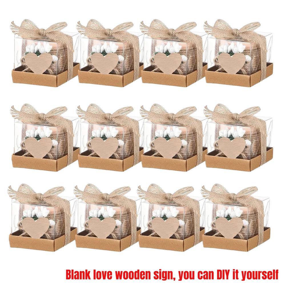 Guest Gift Candle for Wedding Wooden Tealight Candle Holders Bridal Shower Thank You Gifts for Baby Shower Christmas Candlestick