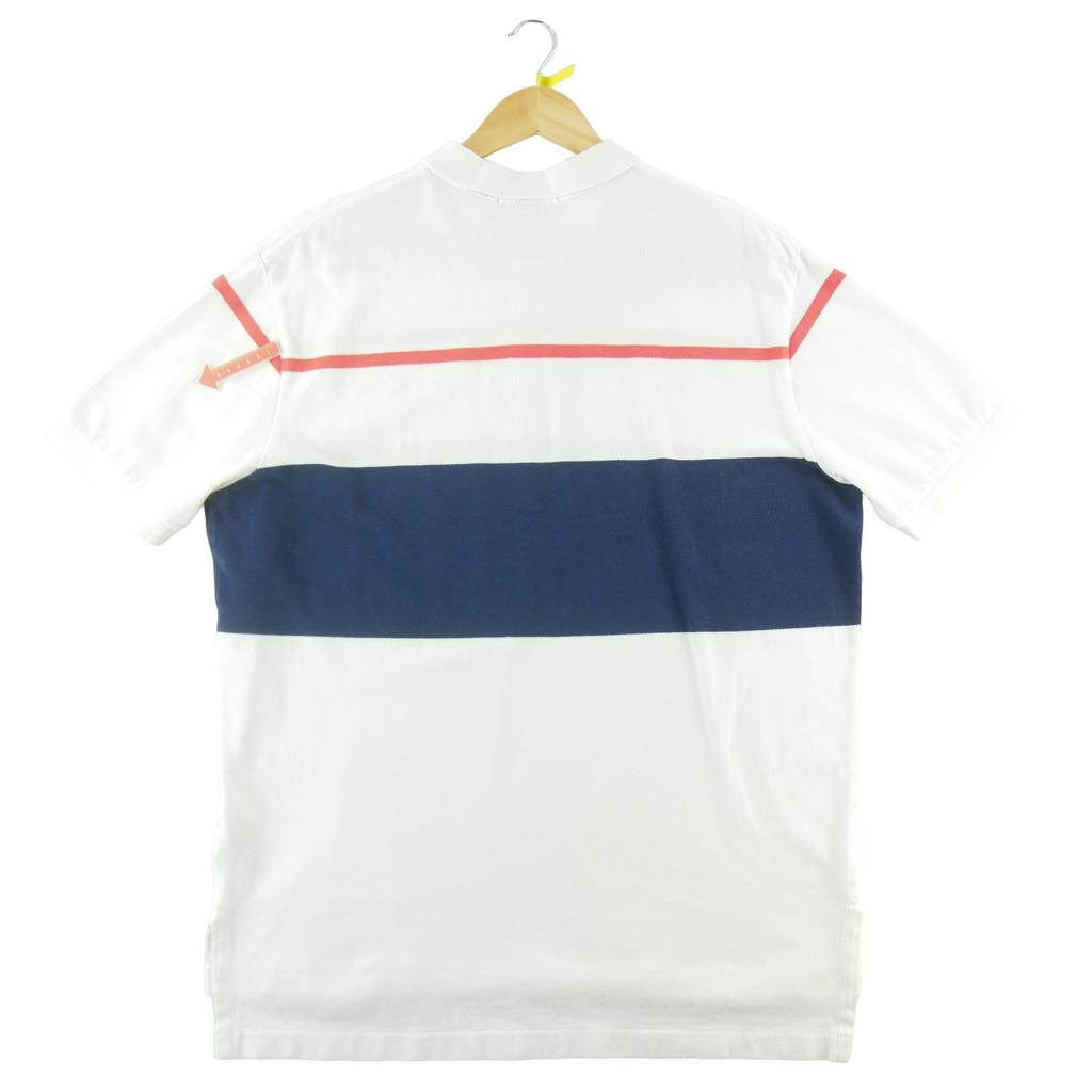 Seconde vie - Polo manches courtes Homme  Blanc - Bon état