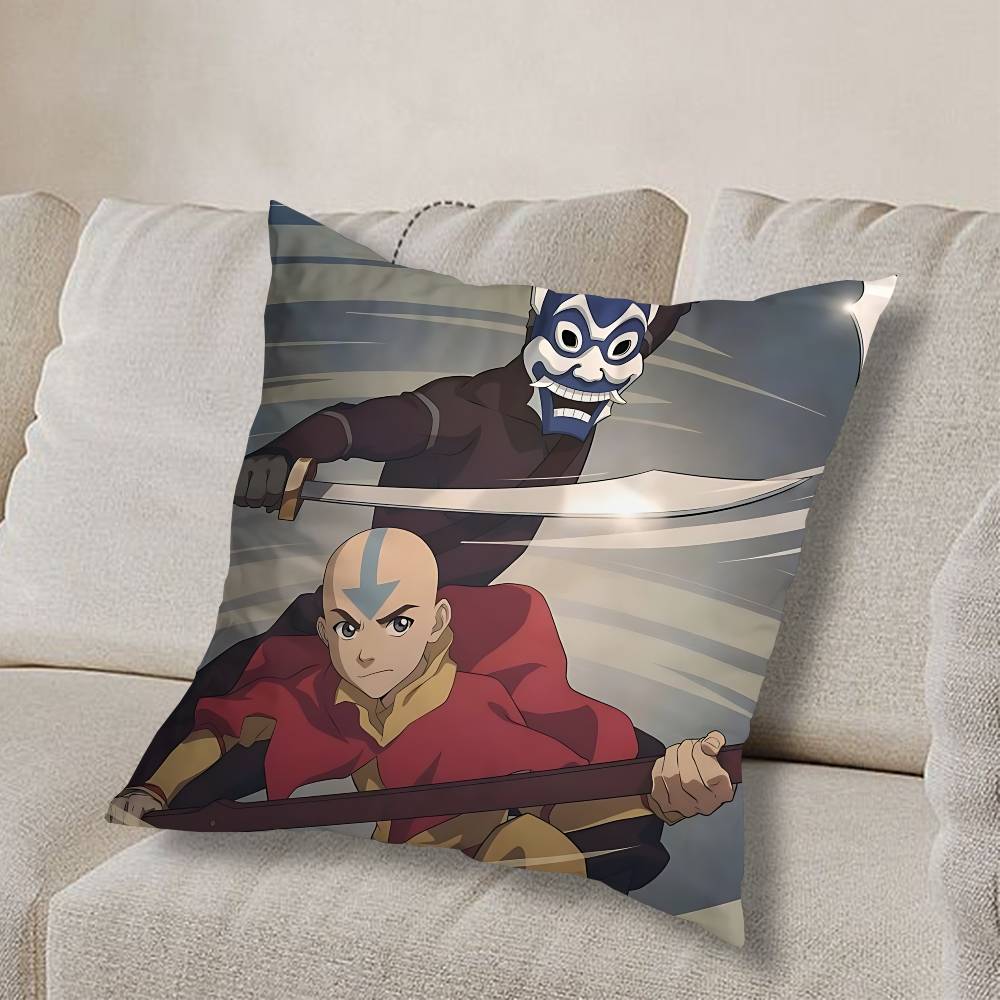 A-Avatar T-The Last Airbender Pillow Case Pillow Case Living Room Sofa Cushion Cover Suitable For Home Bedroom Room Decoration