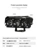 Motorcycle Three-Eye Spotlight, Dual-Color Yellow/White, Easy Installation, Outdoor Waterproof.