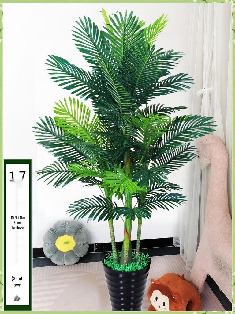 Large Indoor Evergreen Bonsai: Fake Plastic Tree Decor for Living Room.