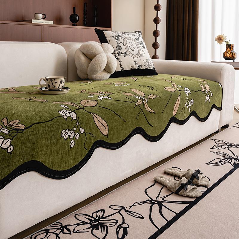 Special-Shaped Sofa Cushion, Universal In All Seasons, New Sofa Seat Cushion, Light Luxury, Advanced Sense, Non-Slip Irregular Sofa Cover Towel