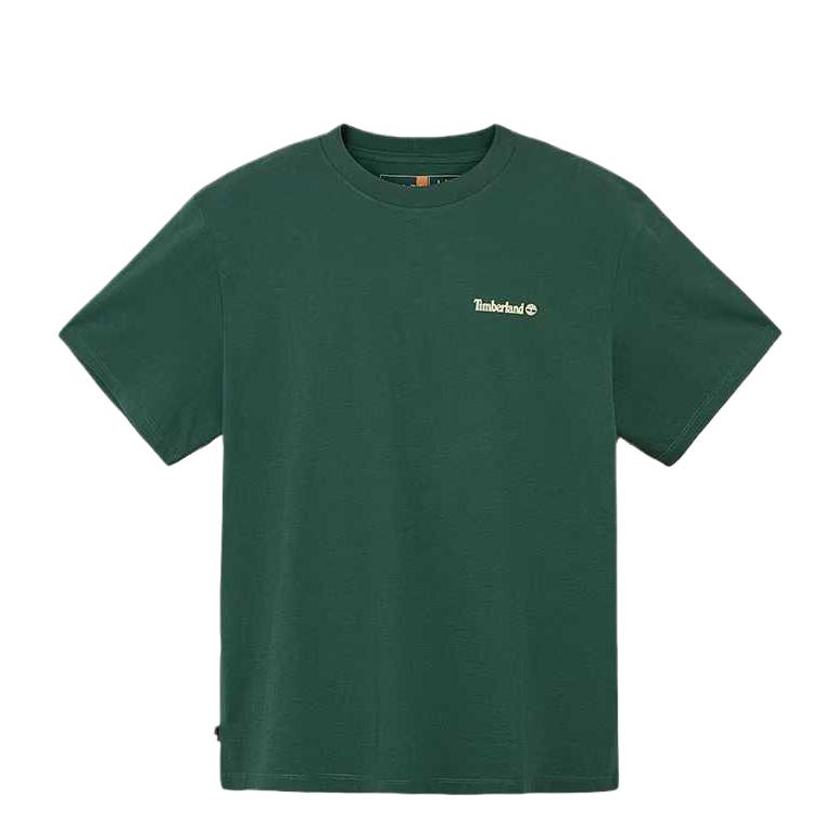 Timberland SS26 Solid Color Breathable Printed Short Sleeve T-Shirt Men Tops A5SSFA6X S