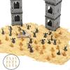 400pcs/set Ancient Soldier Figures Role Play Layout Dioramas Gift for Kids