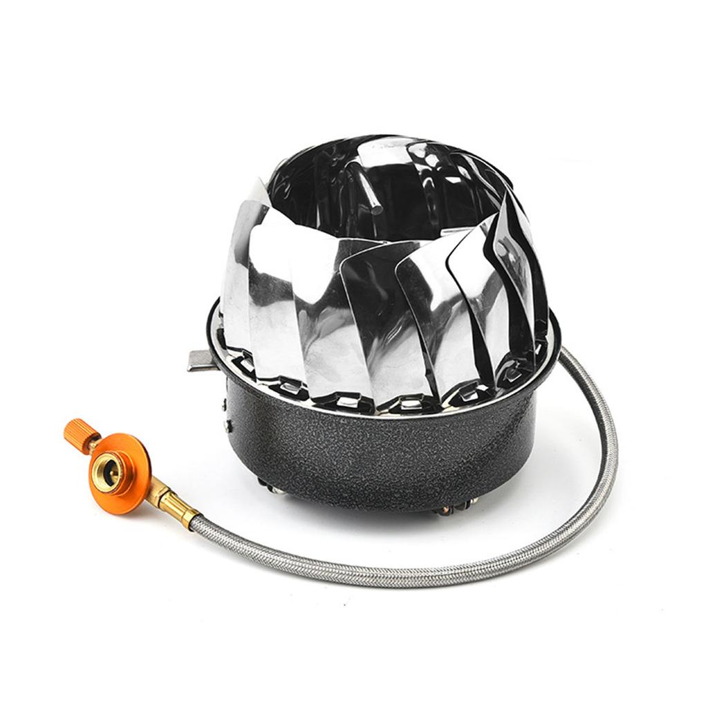 Compact Camping Gas Stove Portable Outdoor Stove Easy To Use Foldable Stove Perfect for Camping Hiking and Picnics
