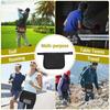 Adjustable Band Tennis Ball Holder Bag Mesh Material Mesh Ball Fanny Pack  Outdoor Activities