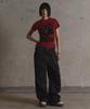Garter Gallery Vintage Heart Crop T-Shirts_Red