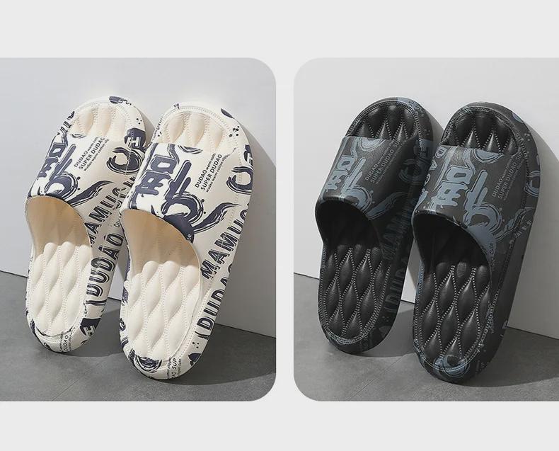 Comfort-Fit Summer Slippers for Men & Women: Non-Slip Indoor/Outdoor Bathing Footwear