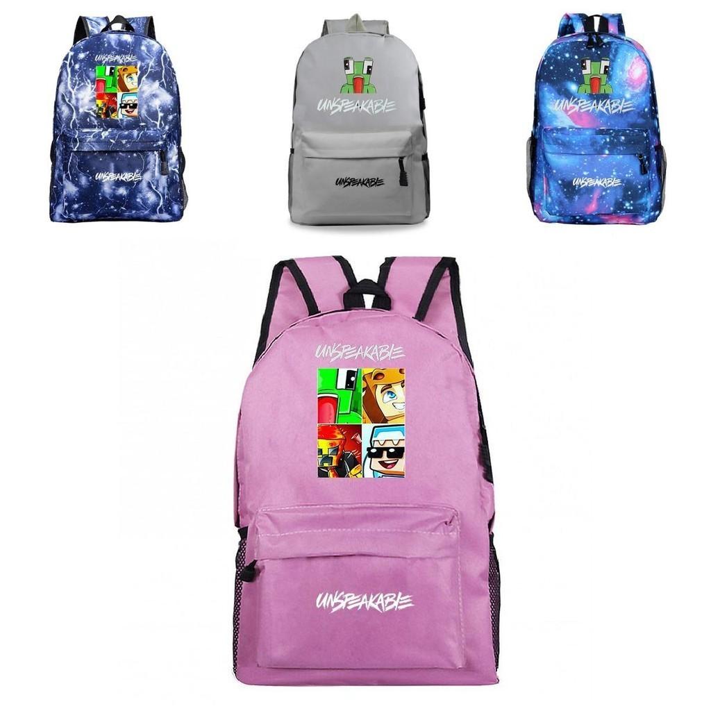 Unspeakable Backpack With Adjustable Straps And Soft Handle