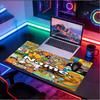 Custom Name Personalized Scooby Pattern Mousepad, Laptop PC Desk Mat, Decorative Desk Mat for Home Keyboard Pad Gift