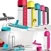 2-in-1 600ml Portable Water Bottle Detachable Large-capacity 7 Day Pill Box Case Weekly Pill