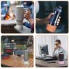 Plastic Water Cup Bottom Protector Water Bottle Protective Boot Sleeve with Non-slip Suction-Cup Bottom Anti-scalding Flask Cup Bottom Bumper Cup
