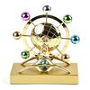 Earth Perpetual Motion Pendulum,Colorful Earth Perpetual Motion Machine Kinetic Art Sculpture Earth Pendulum Desktop Decor Model
