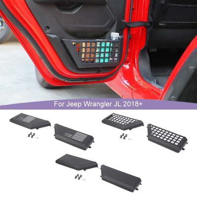 Кишеньковий ящик для зберігання на задніх дверях для Wrangler JL для JT Gladiator 2018Up Внутрішні аксесуари Укладання Прибирання