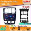 For Hyundai Getz 2002 - 2011 Left Handle Drive Car Radio Multimedia Video Navigation 4G GPS Android Wirelss CarPlay BT Screen