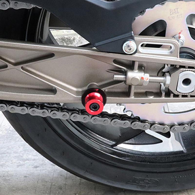 For QJMOTO QJ SRT 800 800X 800SX SVT 650 X SRT700 Accessories Motorcycle CNC 6MM Swingarm Sliders Spools Screws Stand