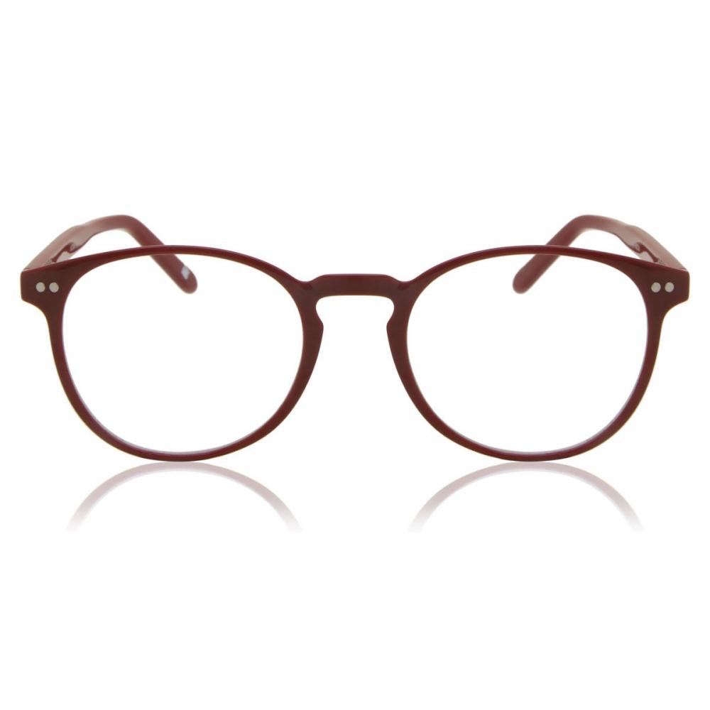 

Full Rim Oval Red Smartbuy Collection Tannhaus Ac396c Fashion Unisex Eyeglasses Red/49-20-145