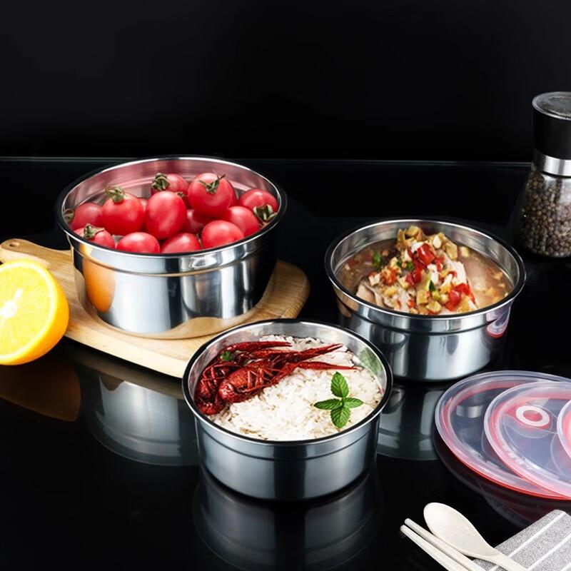 Zestaw pojemników na żywność Lainuo ze stali nierdzewnej 304