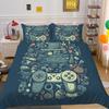 3D Game Console Printing Bedding Set Twin Size Bed Set Cover Children Fashion Design Pillowcase High Quality Bedspread