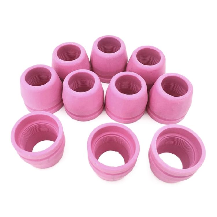 10 szt. Palnik do przecinarek plazmowych Materiały eksploatacyjne Dysza Ceramiczne osłony 50-60A