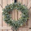Artificial Eucalyptus Garland Fake Greenery Eucalyptus Leaves Vines for Wedding Arch Backdrop Party Table Wall Home Decor