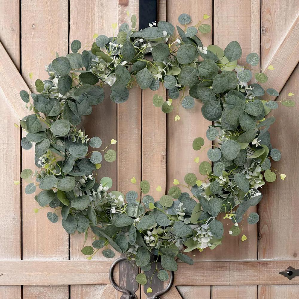Artificial Eucalyptus Garland Fake Greenery Eucalyptus Leaves Vines for Wedding Arch Backdrop Party Table Wall Home Decor