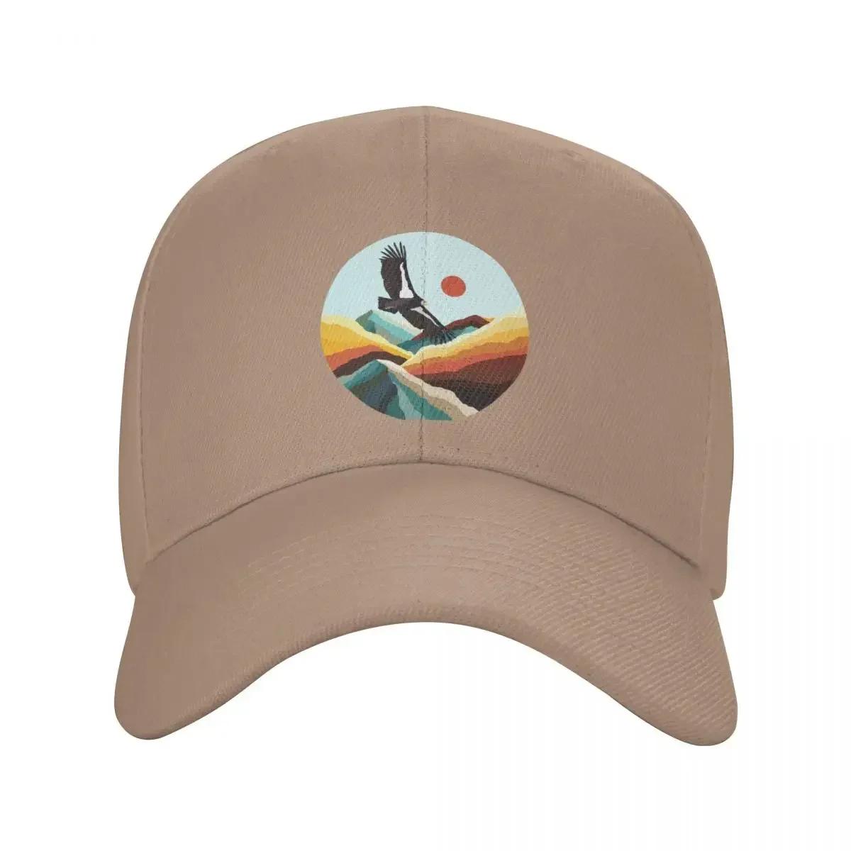 

Condor in Flight Baseball Cap Streetwear tactical cap tea Hat funny hat Unisex Womens