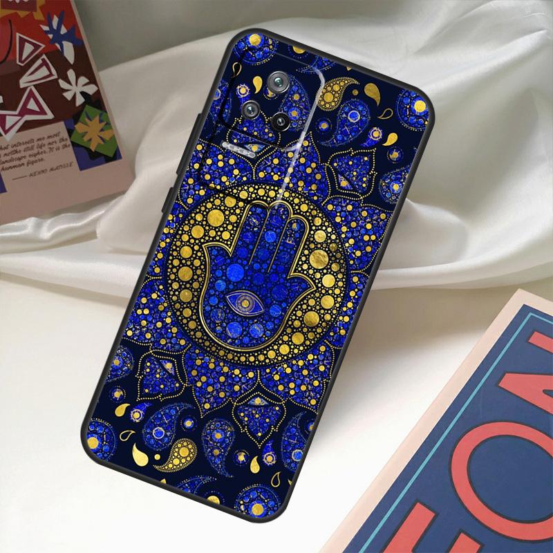 Hamsa Hand of Fatima Case For Xiaomi 17 14 15 Ultra 13T 14T 15T Pro POCO F8 Ultra F7 F5 F6 X3 X5 X6 X7 Pro Coque