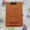 RIIZE gag amazon Park Won Bin photocard poka