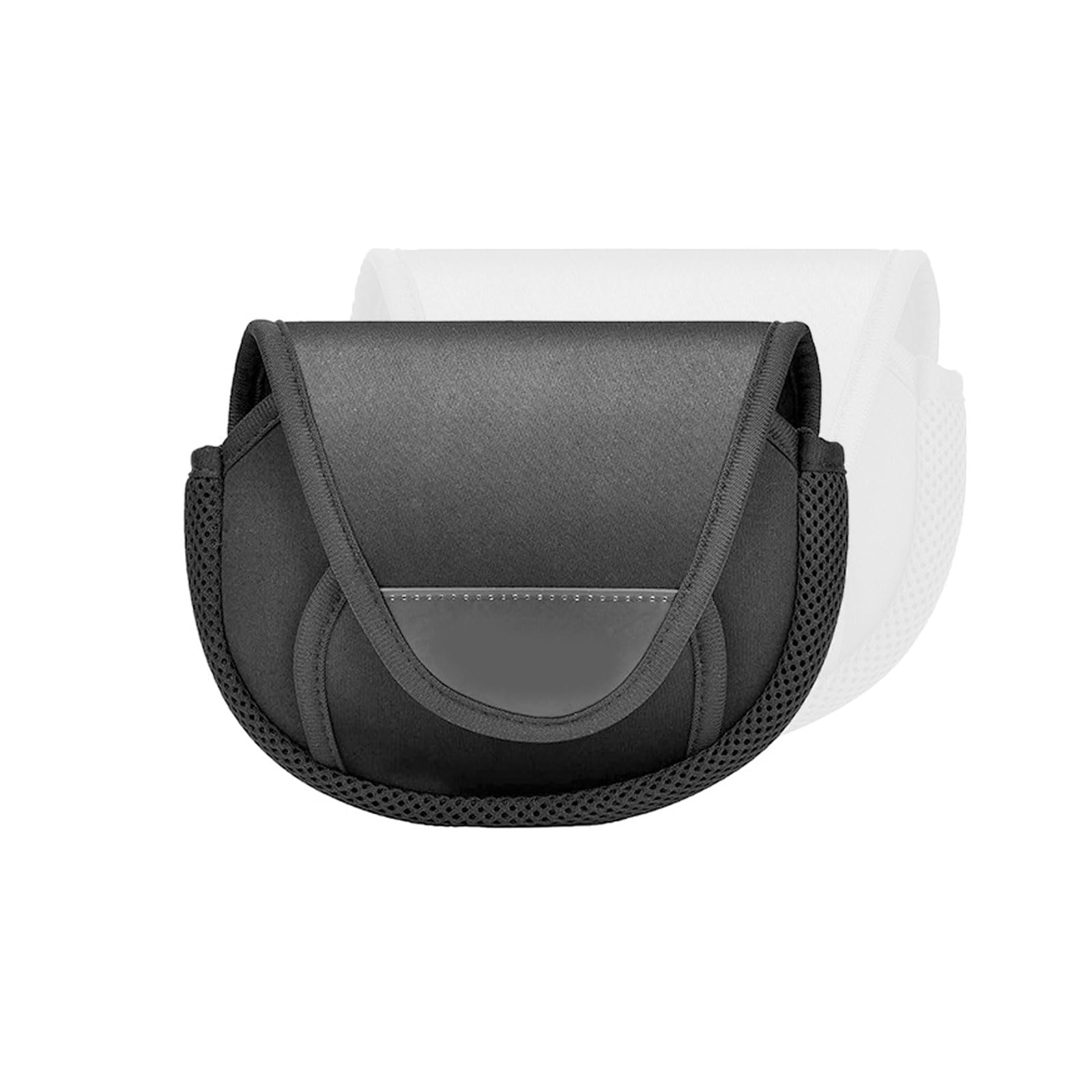 Ginhkok Reel Cover for Spinning Reels Simple Design Easy Storage Easy Access Reel Case for SHIMANO DAIWA Abu Garcia Protective Cover M Size чёрный