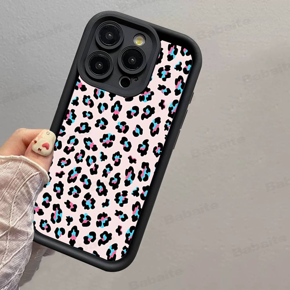 Classic Leopard Cheetah TPU Phone Cover For Iphone 17 16 15 14 13 12 11 Pro Max Plus Case Cover