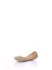 [melissa] Melissa Campana Papel Flat Shoes for Women, Gold, EU Size 41/42 (26.5 Cm)