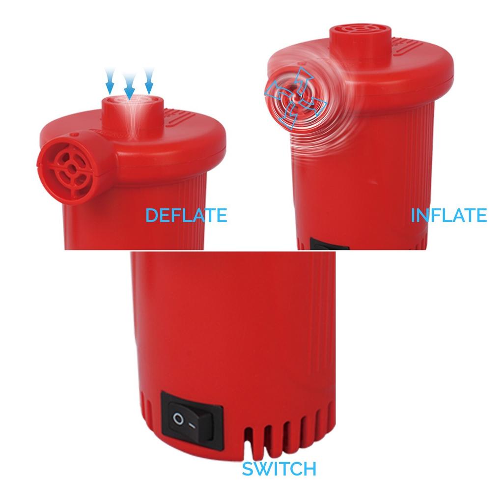 XPOWER AP-1031 Multifunktions-Schnellaufblas-Luftpumpe tragbare elektrische Pumpe UK