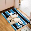 Gre-mio Football Badge Printed Office Carpet Chair Cushion  Entryway Rug, Rugs for Living Room, Bedroom Christmas gifts