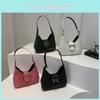 Elegante Handtasche mit Schleifen-Detail für Damen Stilvolle Schultertasche Herbstmode 2024 in Schwarz, Pink, Grün und Creme