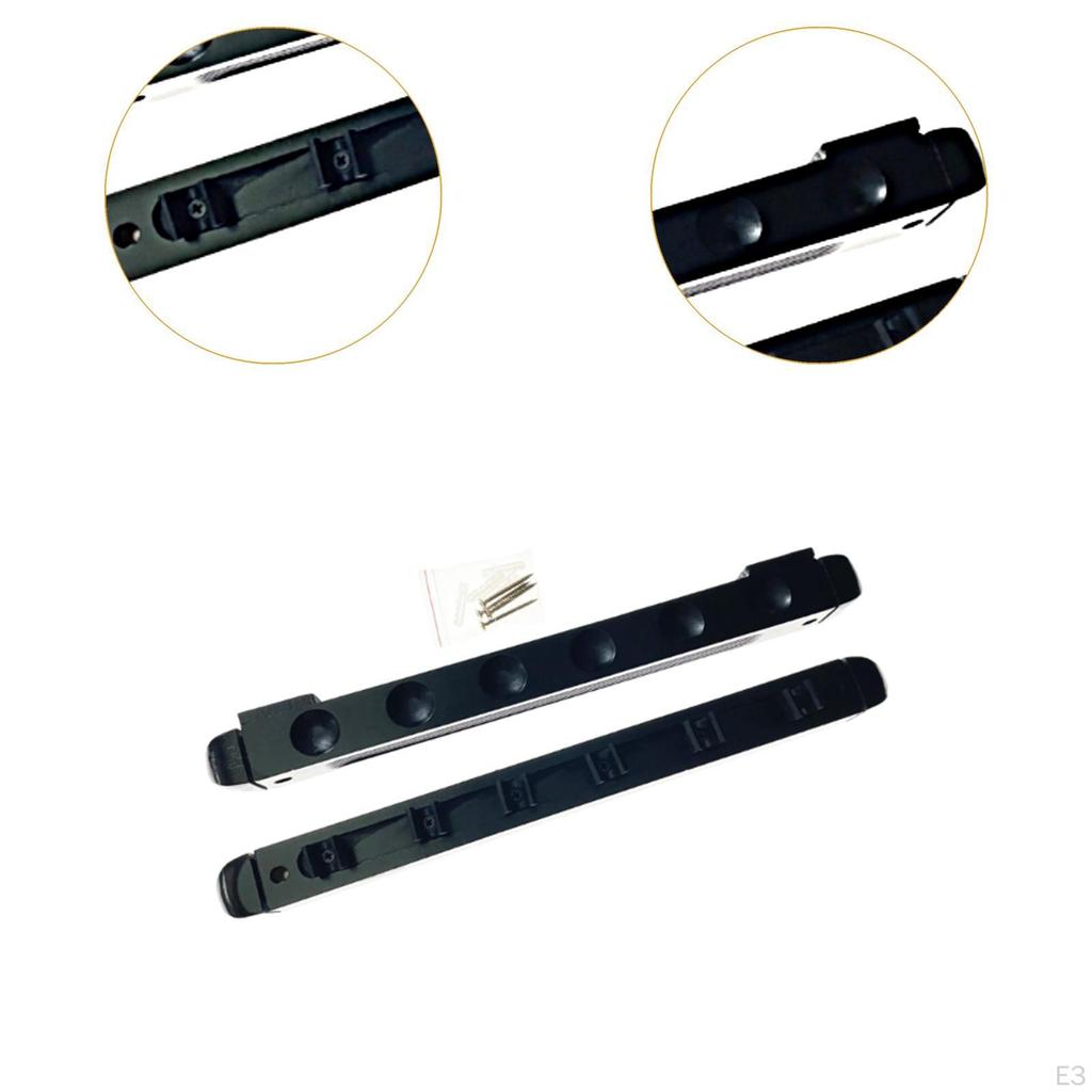 Billard Pool Queue Rack Halter für 6 Queues Platzsparende Tragbare Wand Halterung Holz