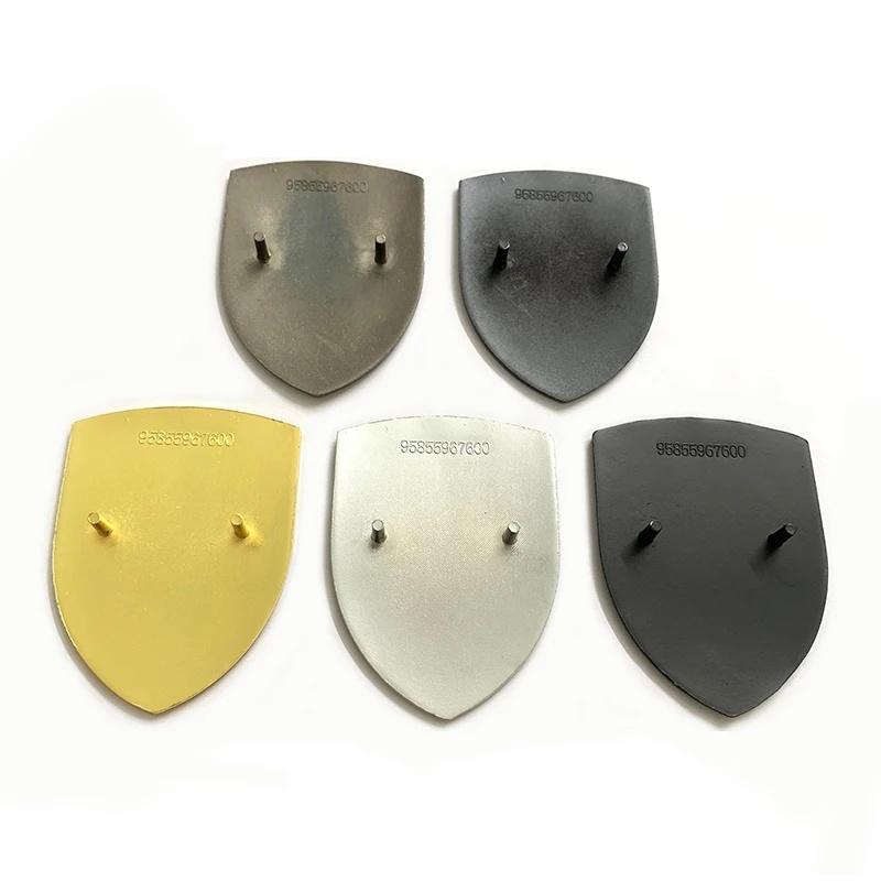 Top Quality New Design 68x51MM 3D Metal Shield Car Color Front Hood Bonnet Badge Emblem Brand Logo for diesel executive GTS GT3