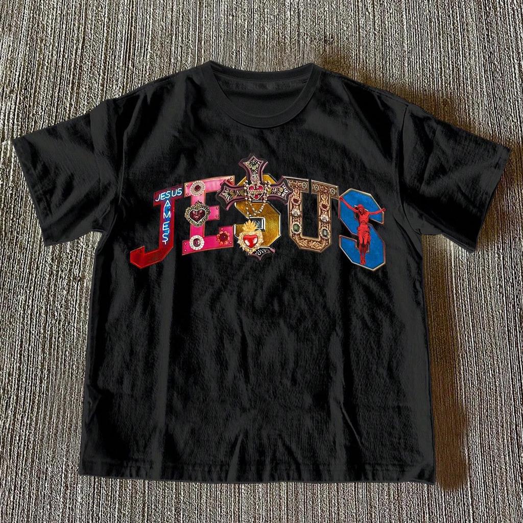 Europe Bestseller Sweet & Spicy Style Printed Slim Fit Cropped T-shirt